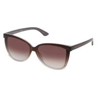 Side Rimless BROWN view
