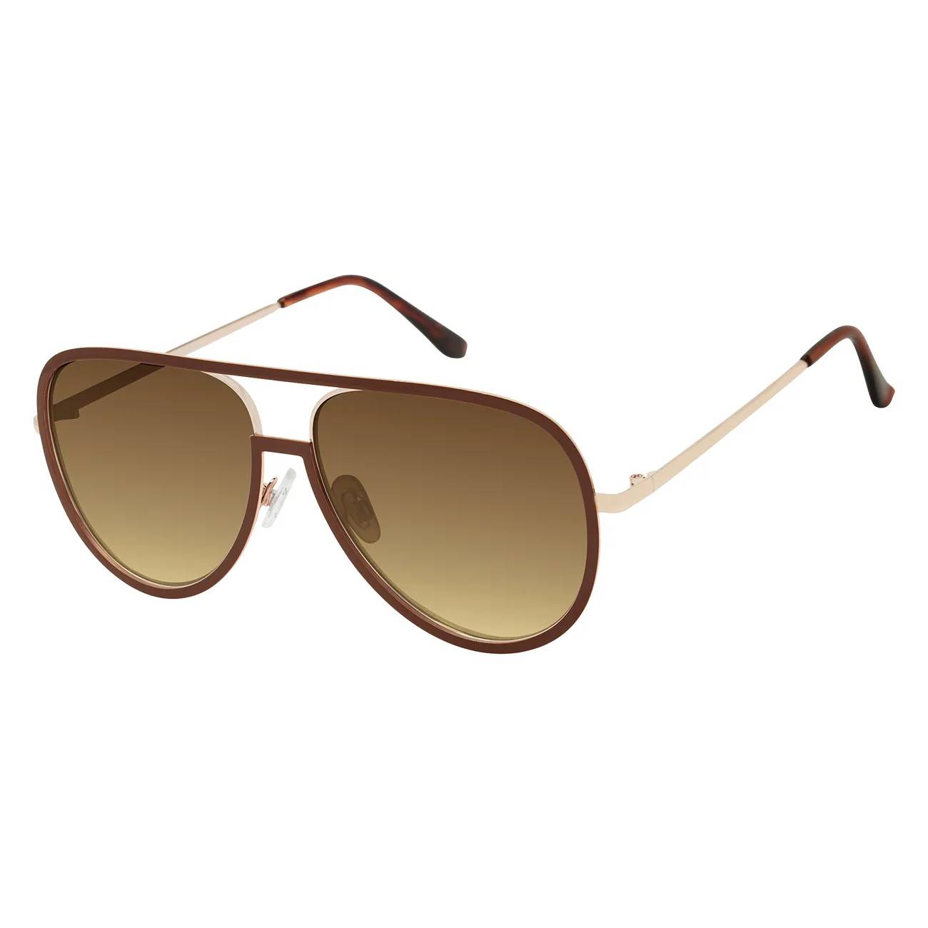 Vince Camuto Women's Enamel Rimmed Boyfriend Sunglasses