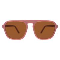 Retro G Polarized Sunglasses PINK view