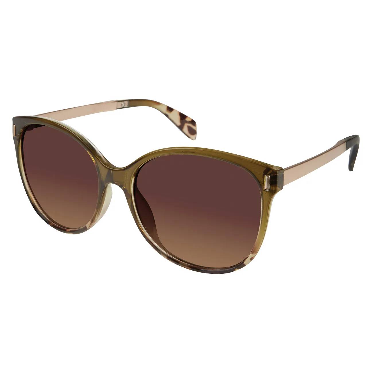 Tahari Women's Square Glam Cat Eye Sunglasses