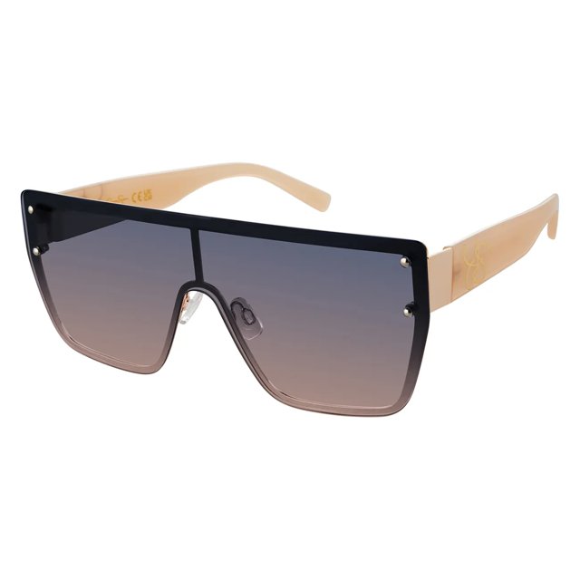 Women's Flat Top Shield Sunglasses