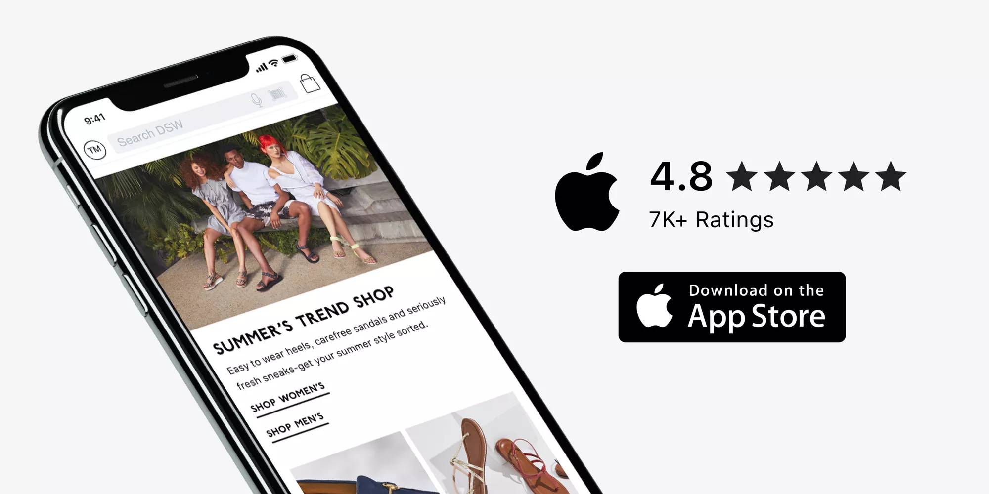 Download the DSW Canada App on the App Store