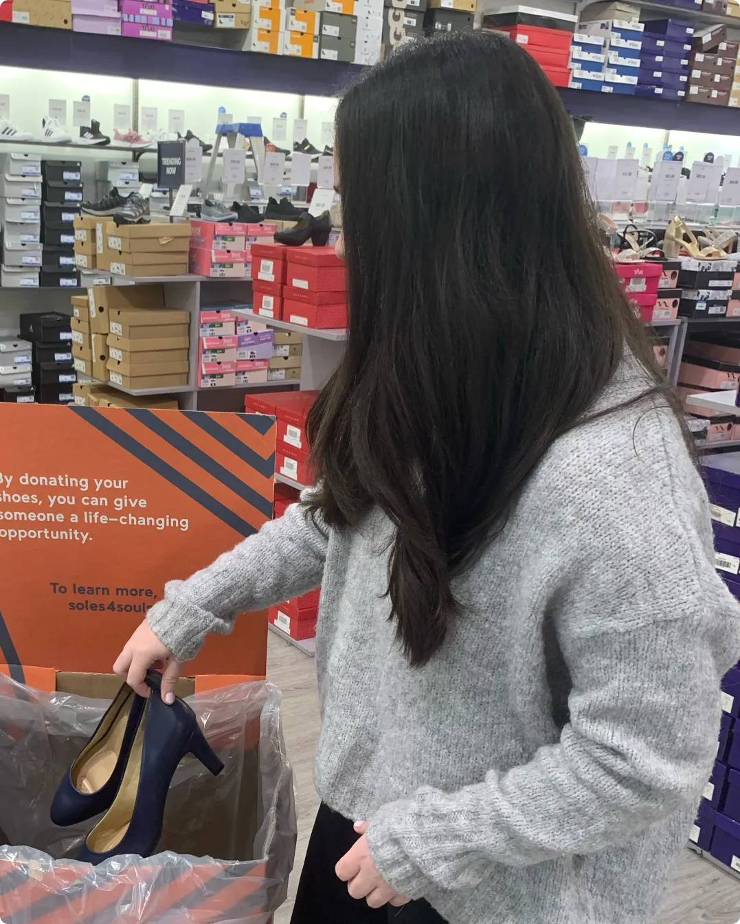 1. DSW Stores Collect Shoe Donations