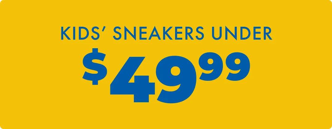 Kids' Sneakers Under $49.99