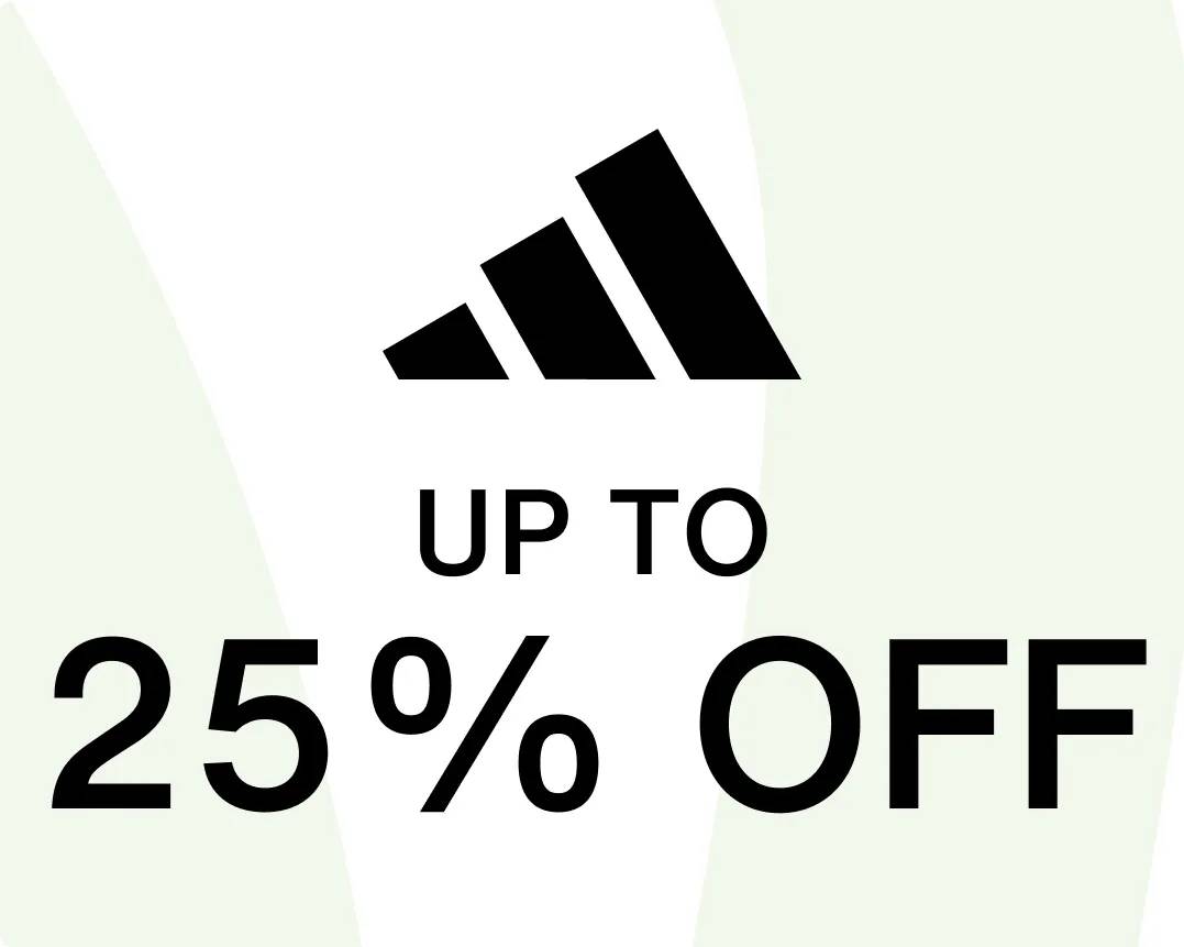 Up to 25% Off adidas