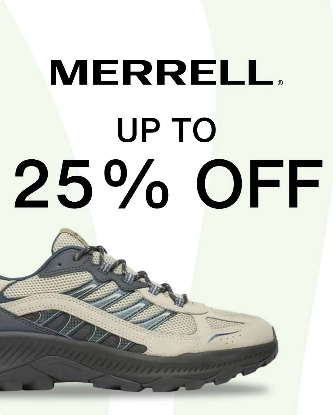 Shop up to 25% off Merrell
