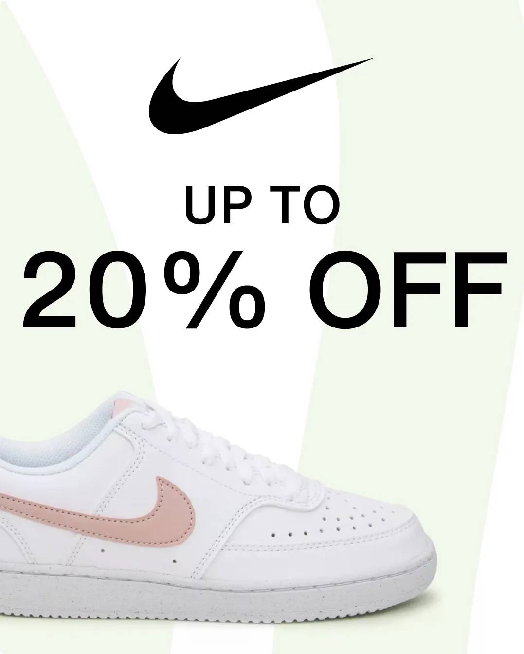 Shop up to 20% off Nike