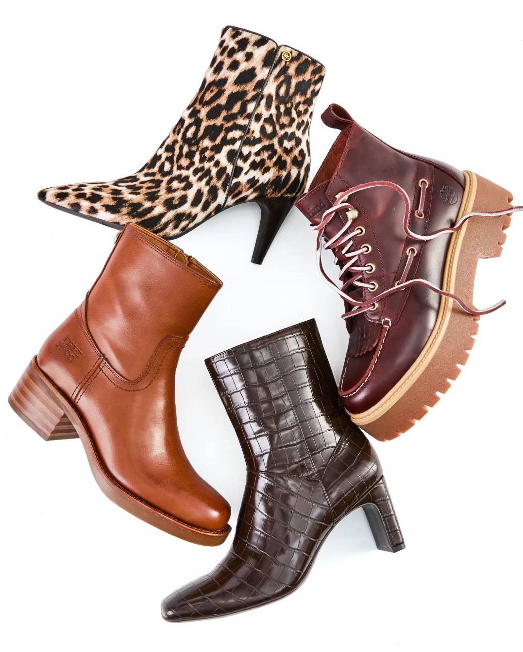 Shop shades of brown |  a woman wearing brown loafers