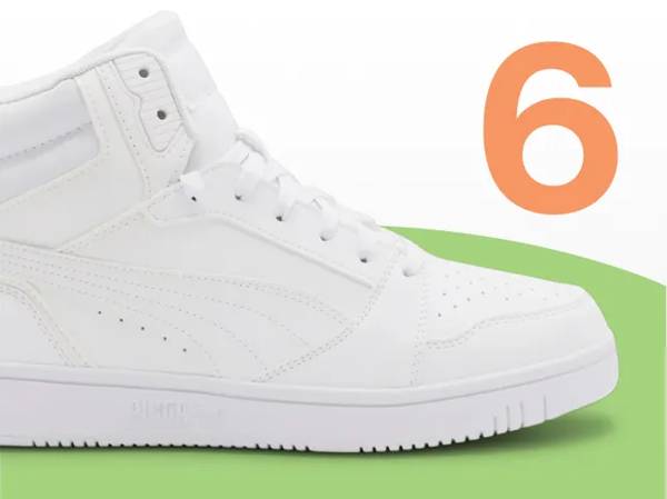 Shop PUMA Men's Rebound V6 Wide Width Sneaker