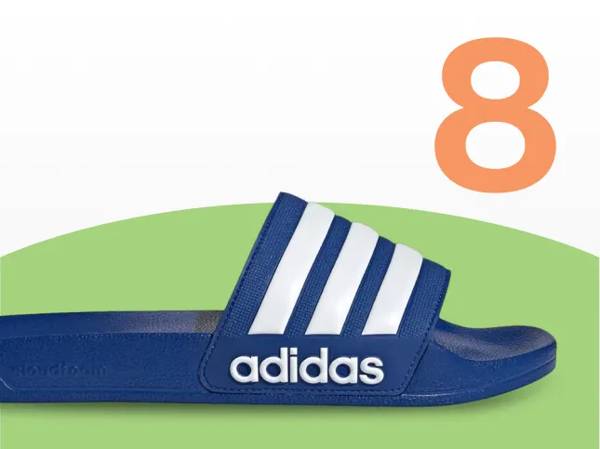 Shop adidas Men's Adilette Shower Slide Sandal