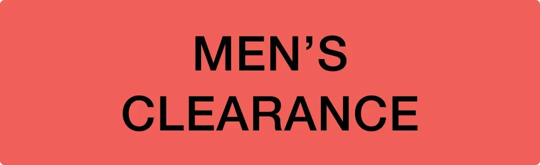Shop all men's clearance