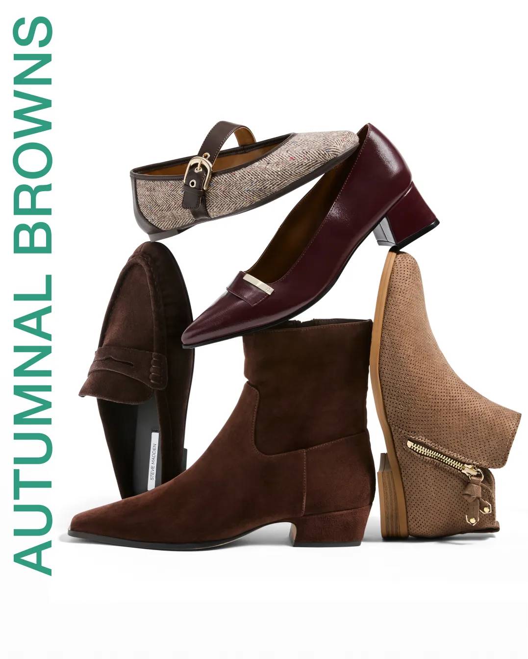 Assortment of fall shoes