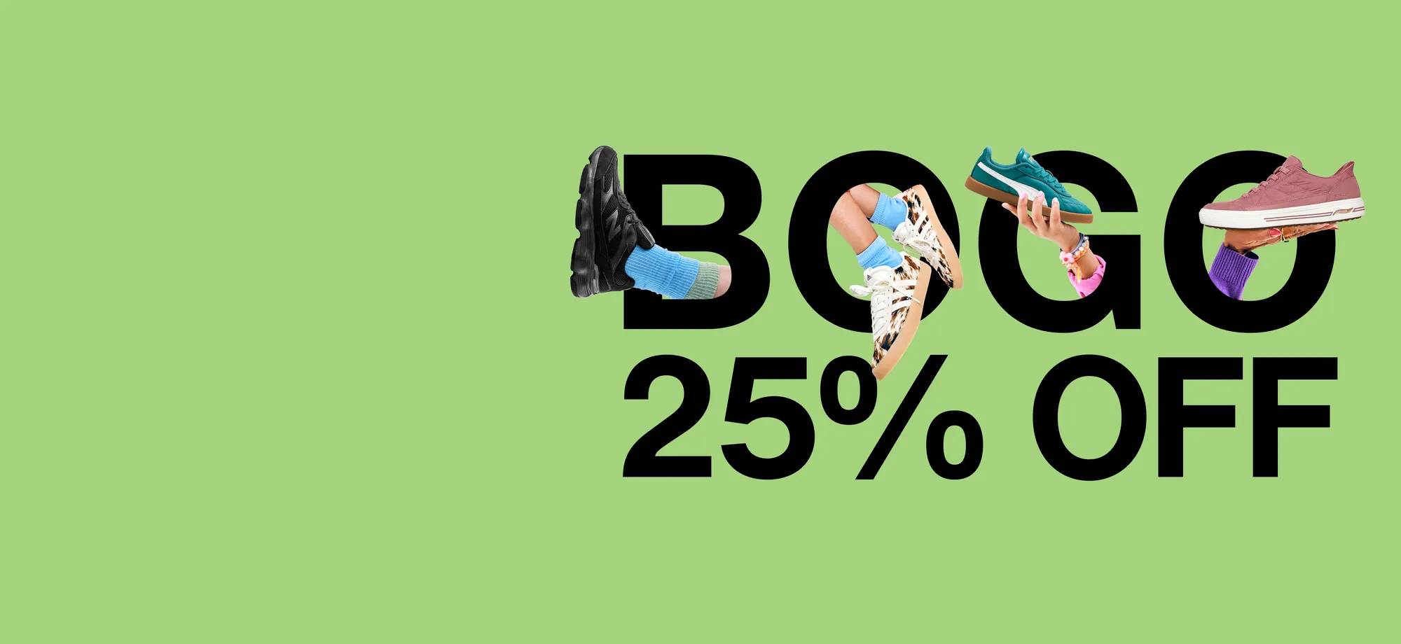 BOGO 25% OFF