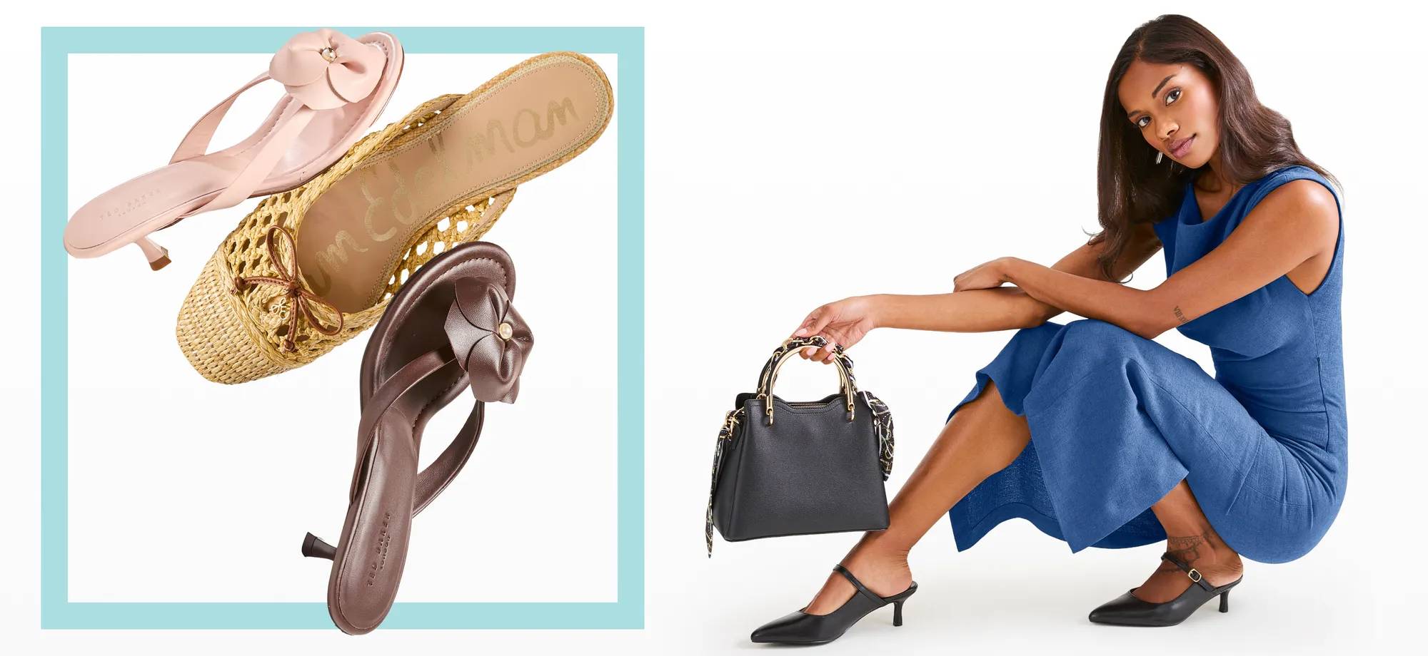 summer luxe dress sandals