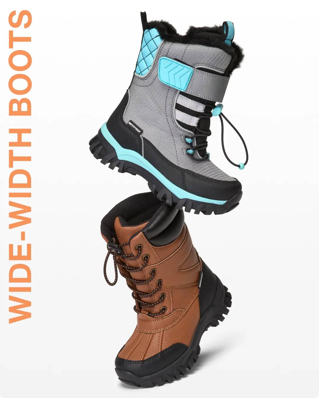 Kids' Wide Width Boots