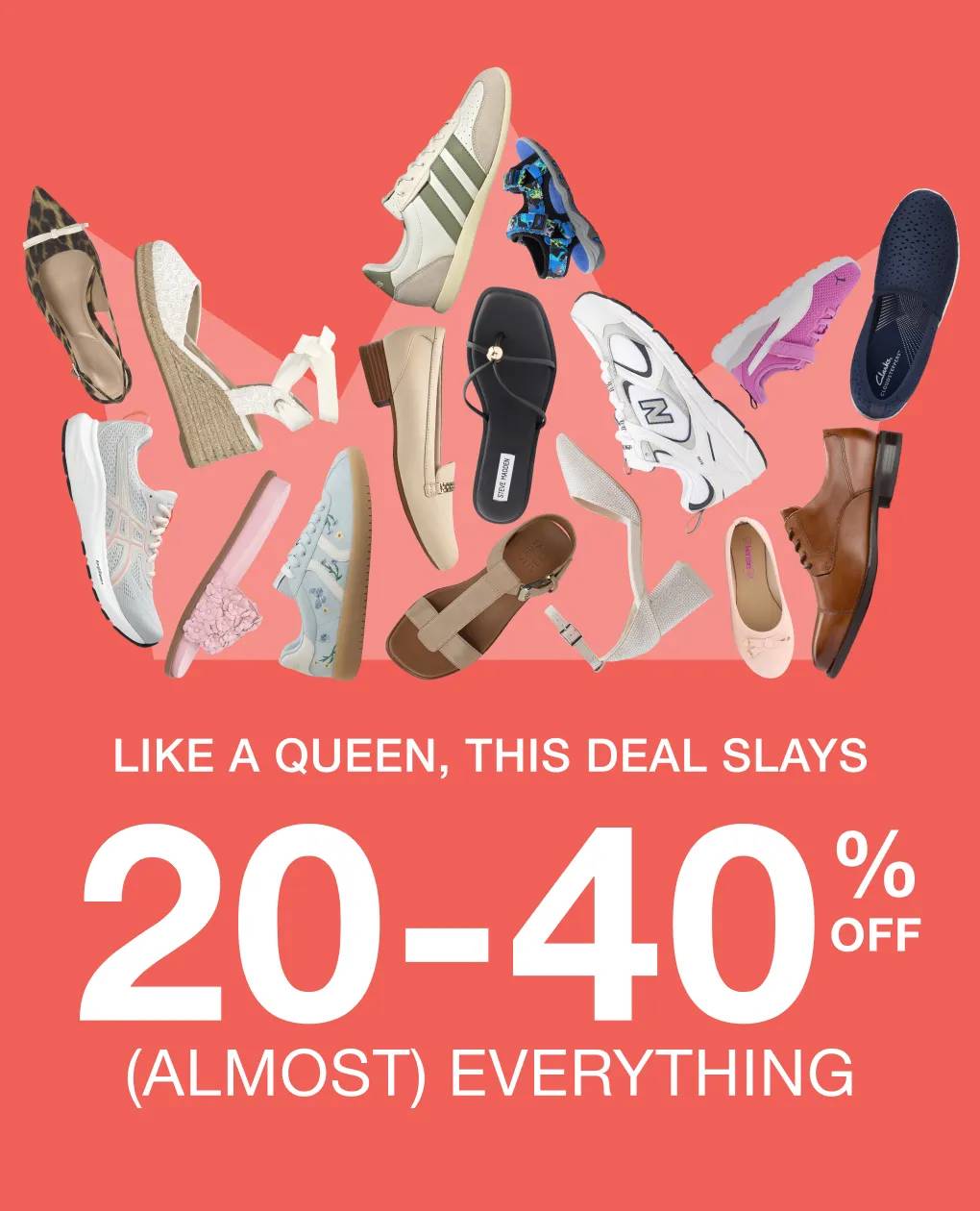 Shop 20-40% off almost everything