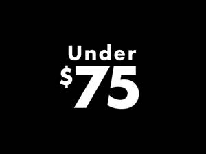 Under $75