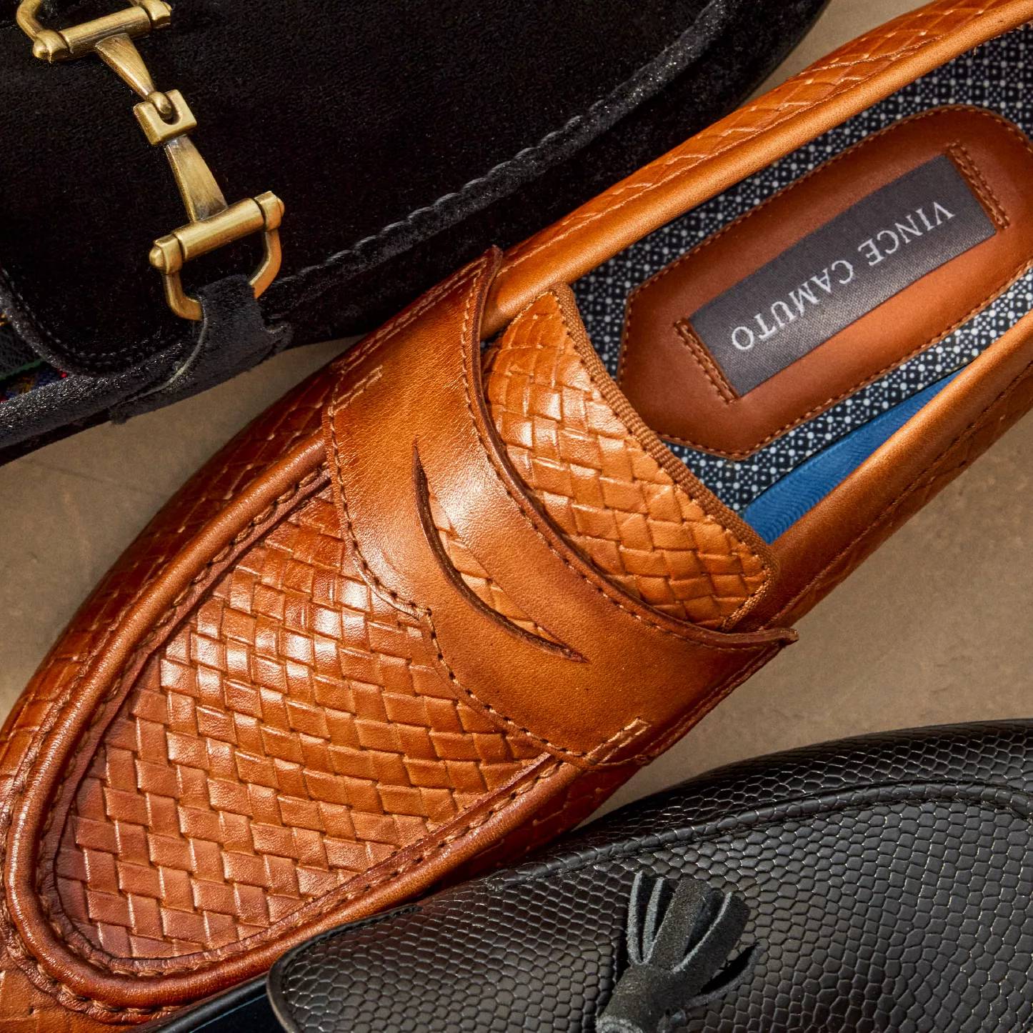 Featuring men's loafers.