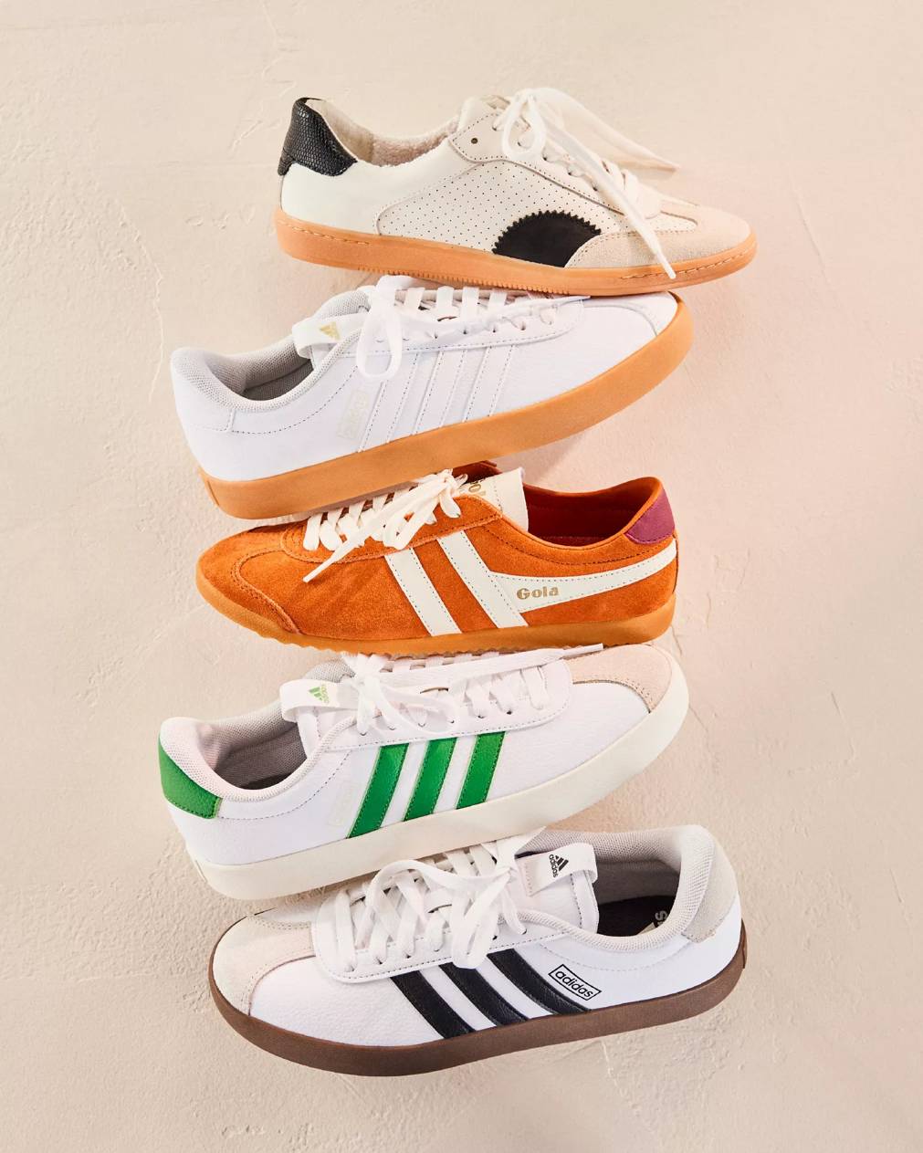 Types of court sneakers