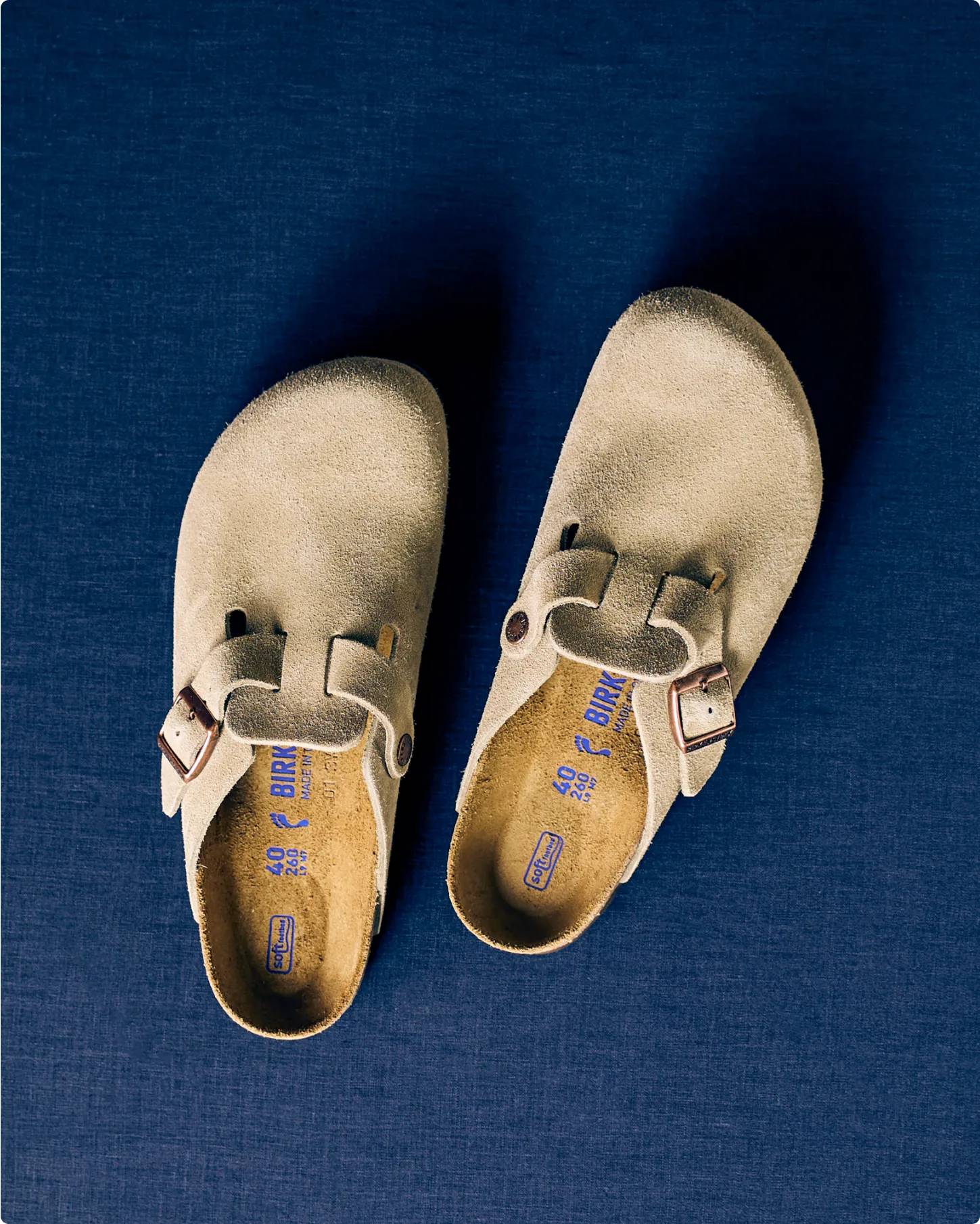 Featuring birkenstocks.