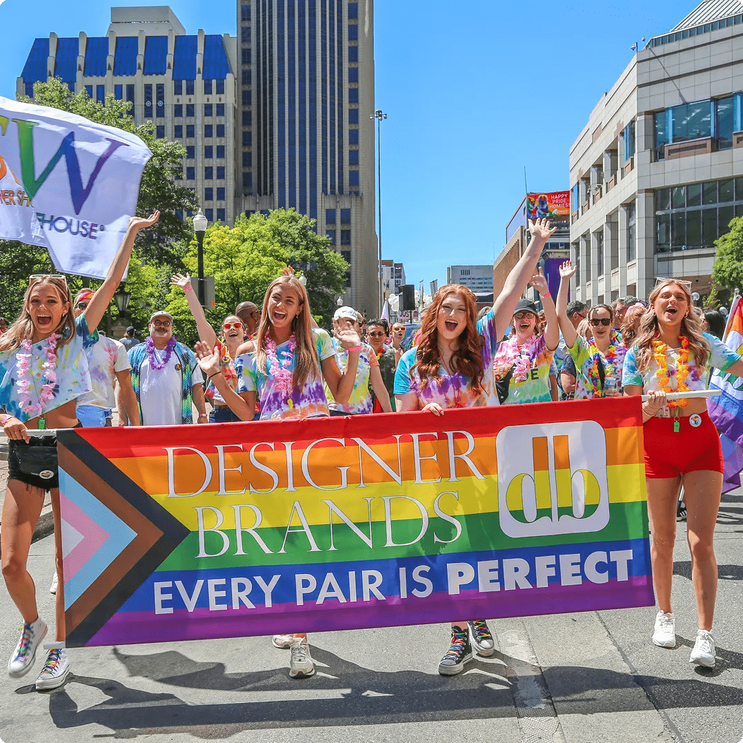 Celebrating At Pride. We will be showing our support by walking in the Columbus, Ohio and Denver, Colorado Pride Parades.