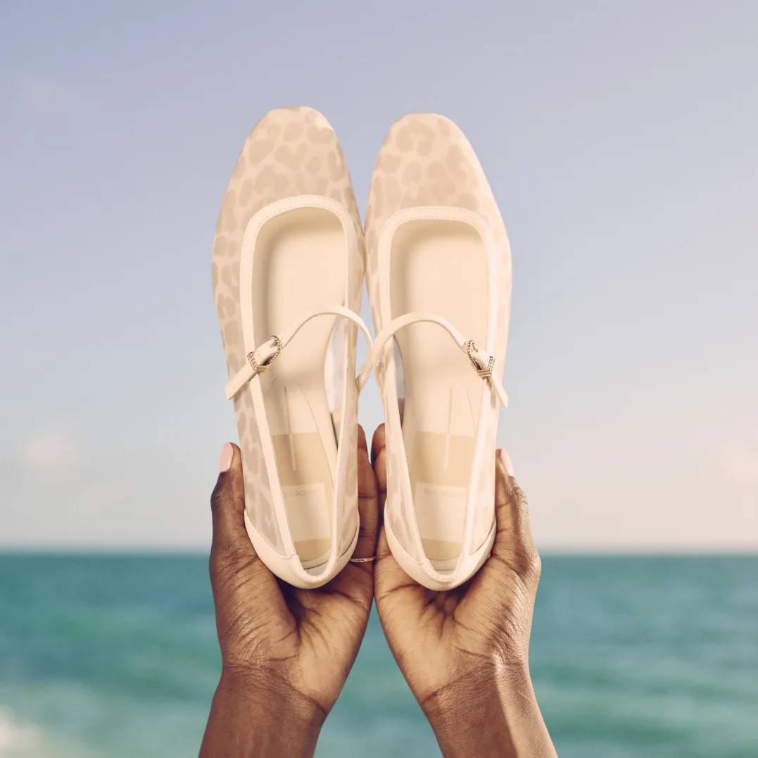 Click to shop our selection of women's mesh flats.