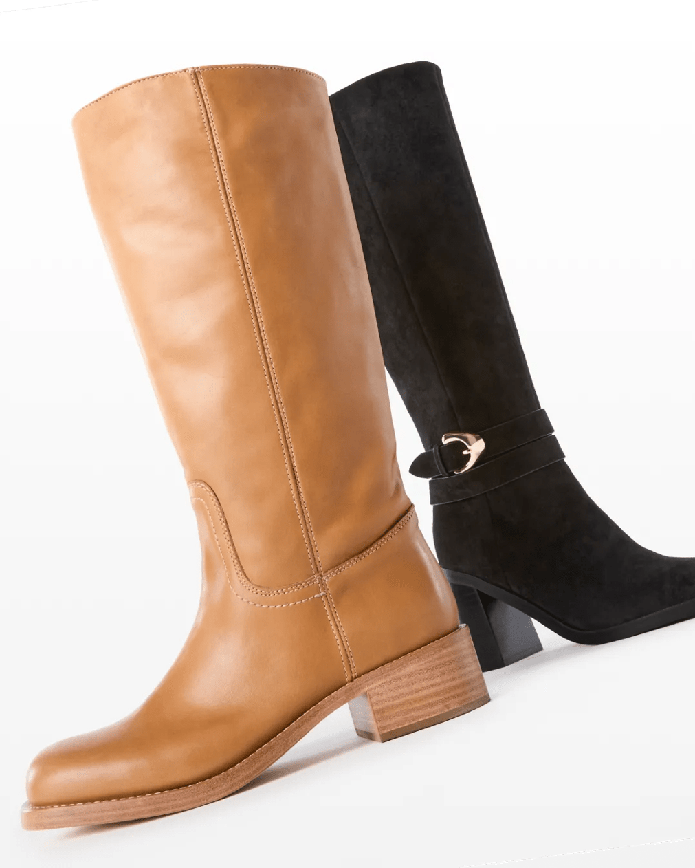 Featuring 2 wide width, wide calf boots