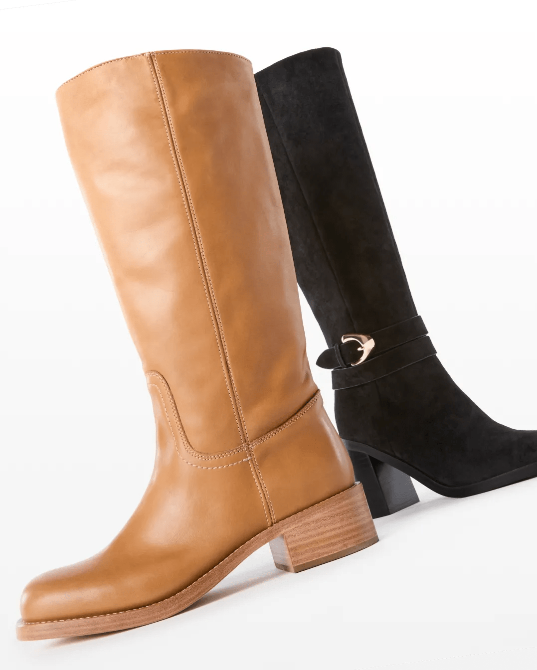 Featuring 2 wide width, wide calf boots