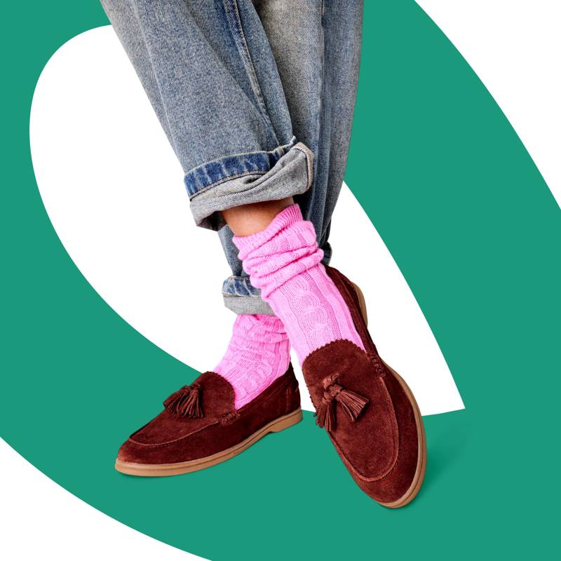 Bordeaux Crown Vintage Madina Loafer