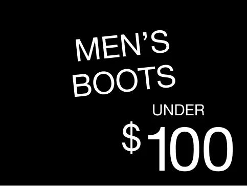 Men's Boots Under $100