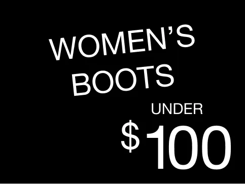 Women's Boots Under $100