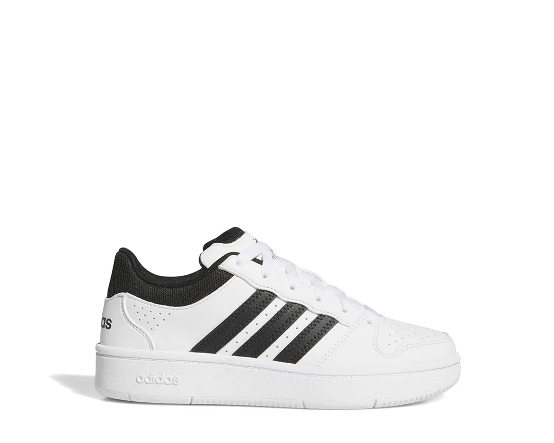 Featuring the adidas hoops classic sneaker