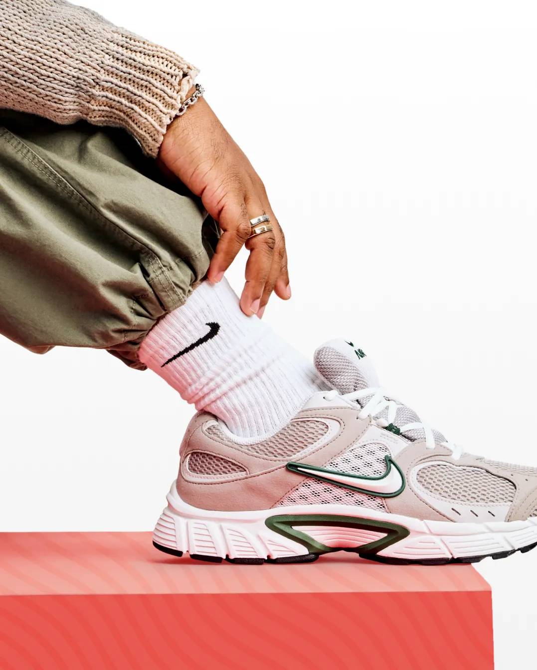 Click to shop women's athletic socks at DSW Designer Shoe Warehouse.