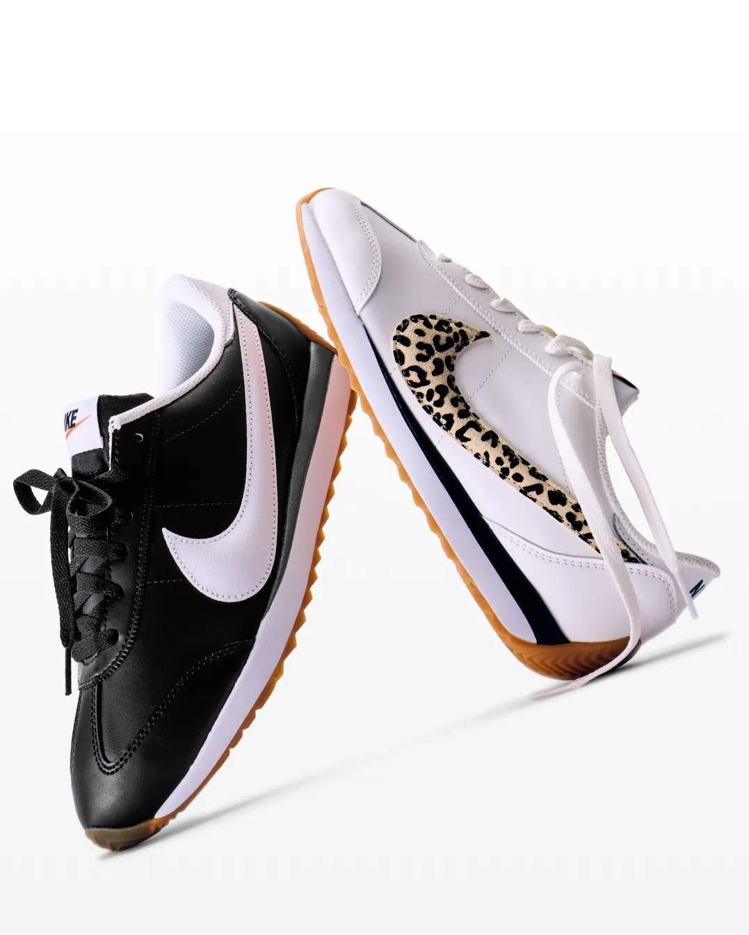 Featuring 2 women's Nike sneakers.