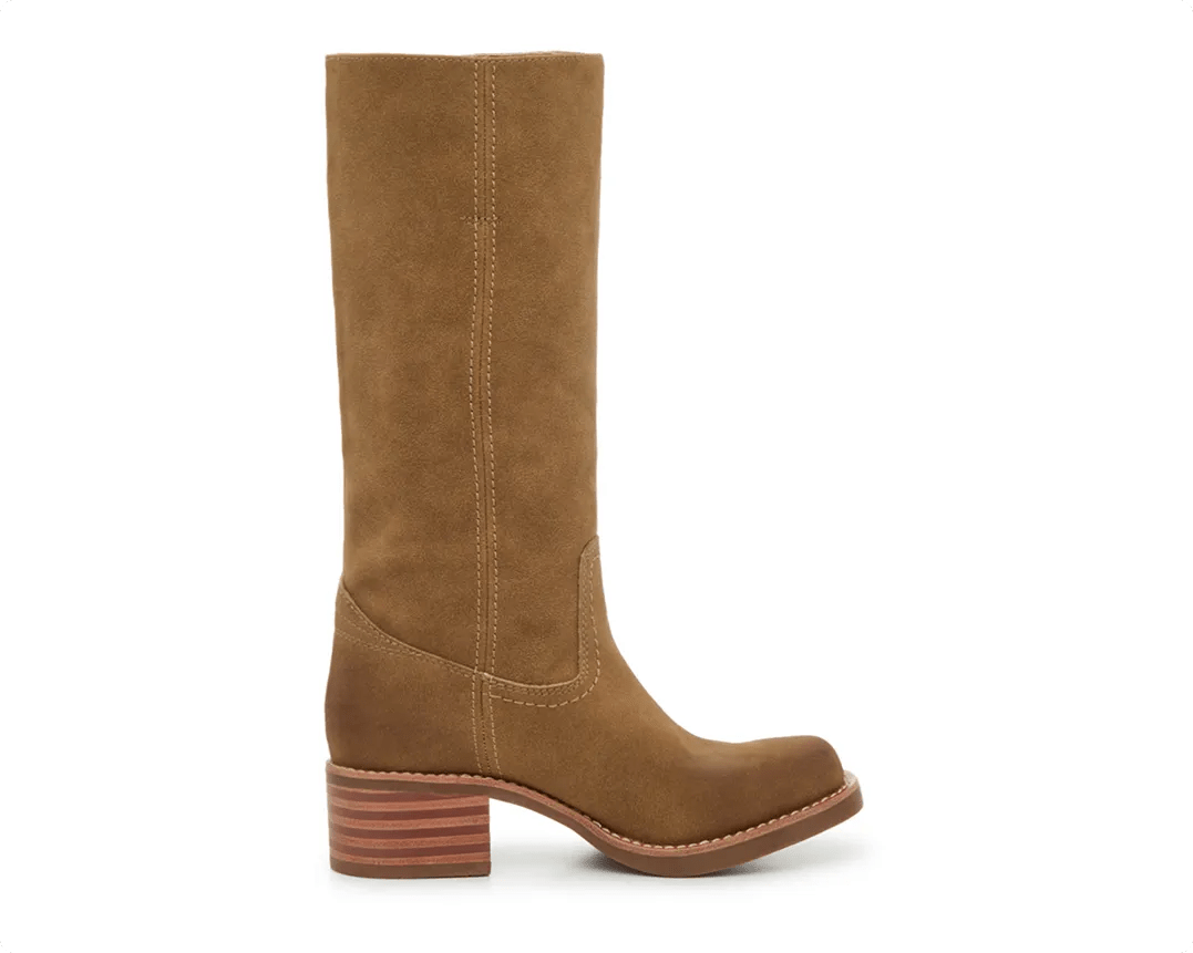 A person wearing the Fry & Co. Miranda Western Boot 600456 .