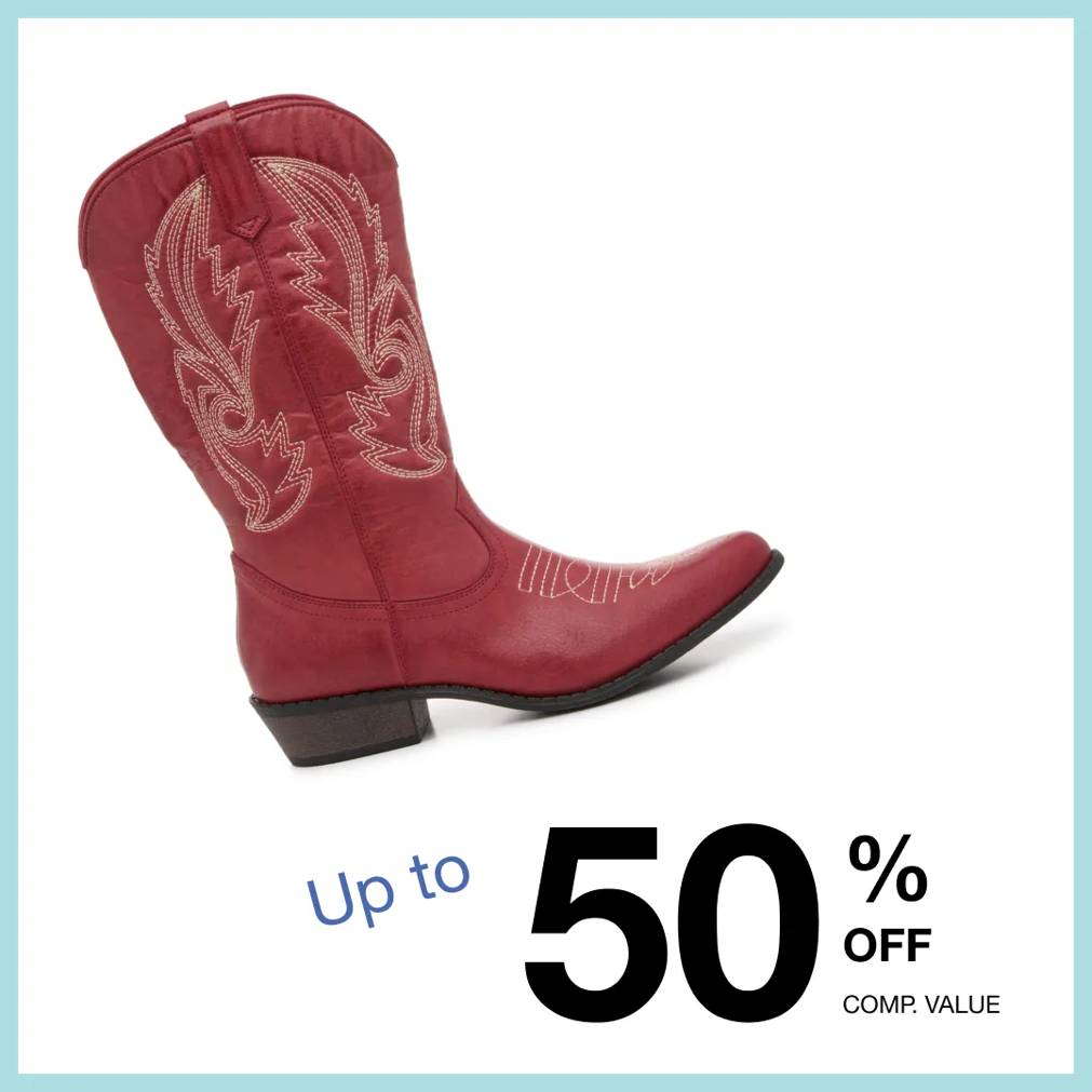 Up to 50% Off Comp. Value