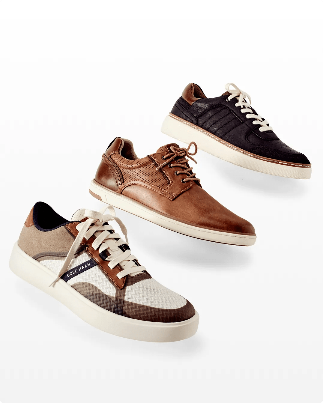 Click to shop men's dressed up sneakers.