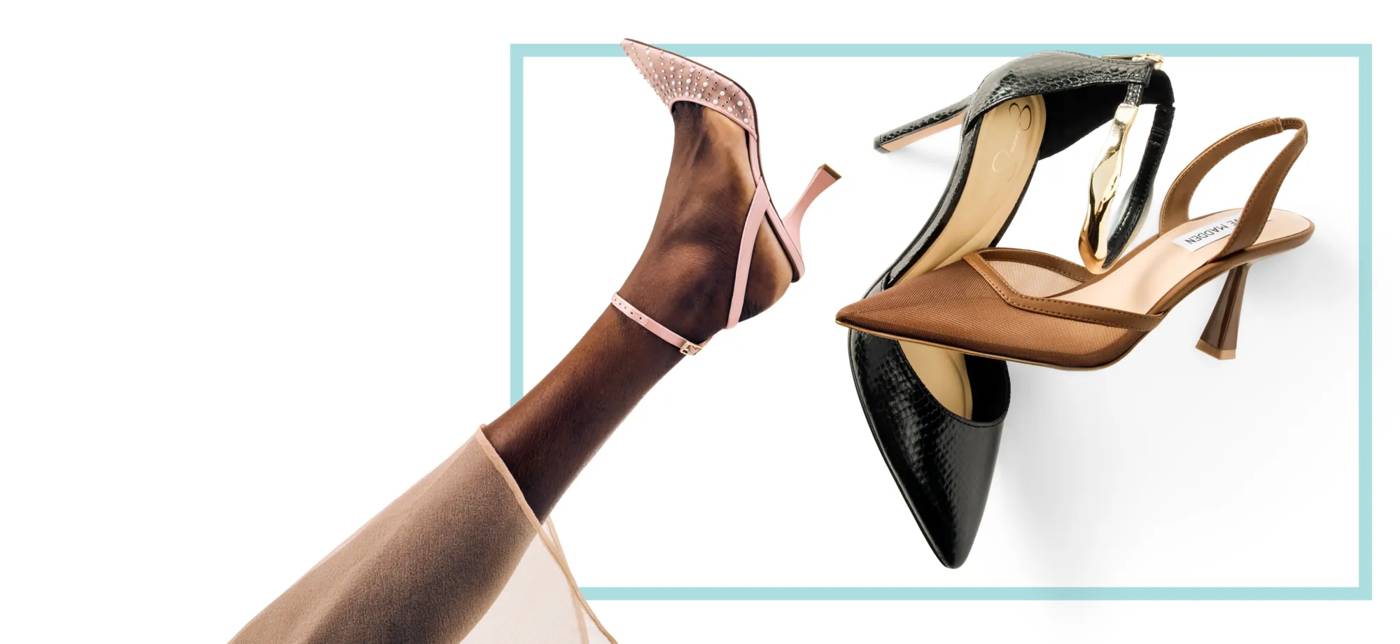 Featuring an assortment of heels.