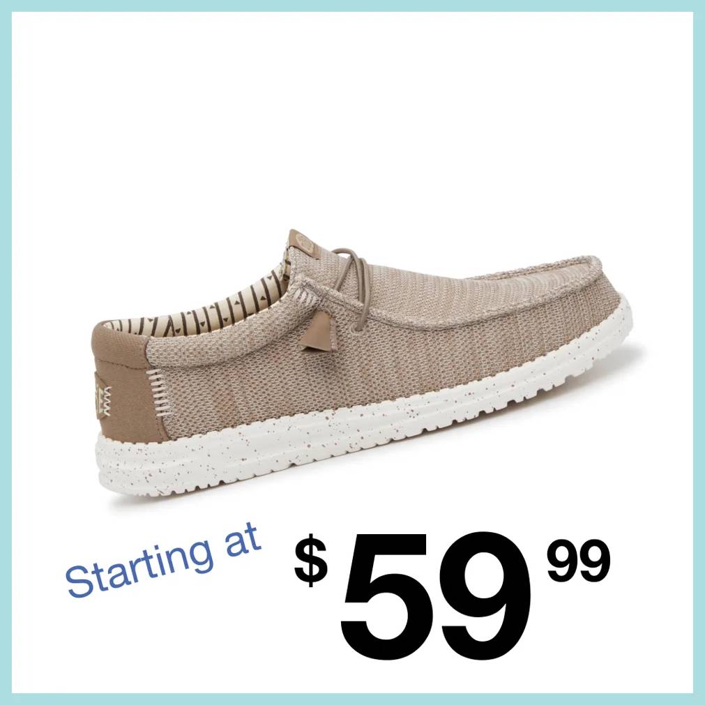 Featuring a men's slip-on shoe.