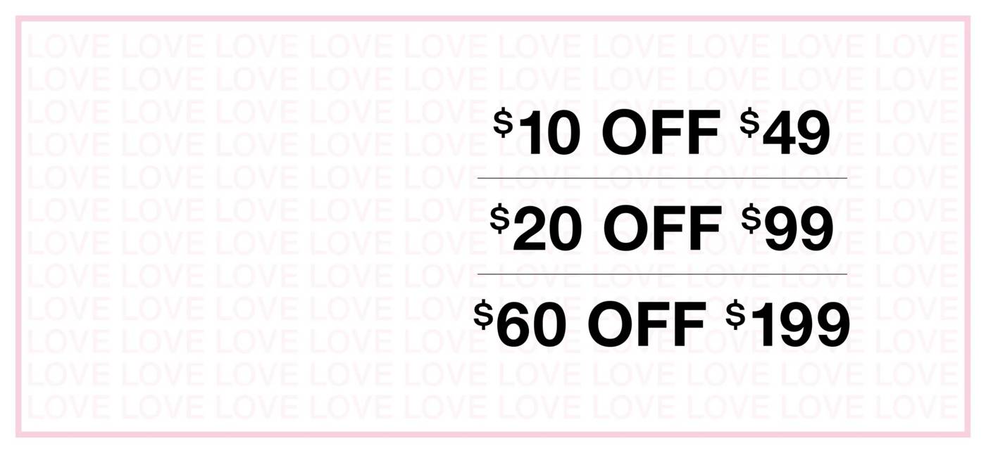 White background with LOVE written in pink all over it.