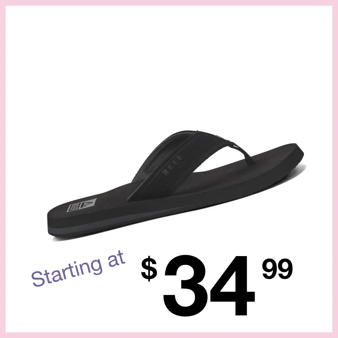 Starting at $34.99