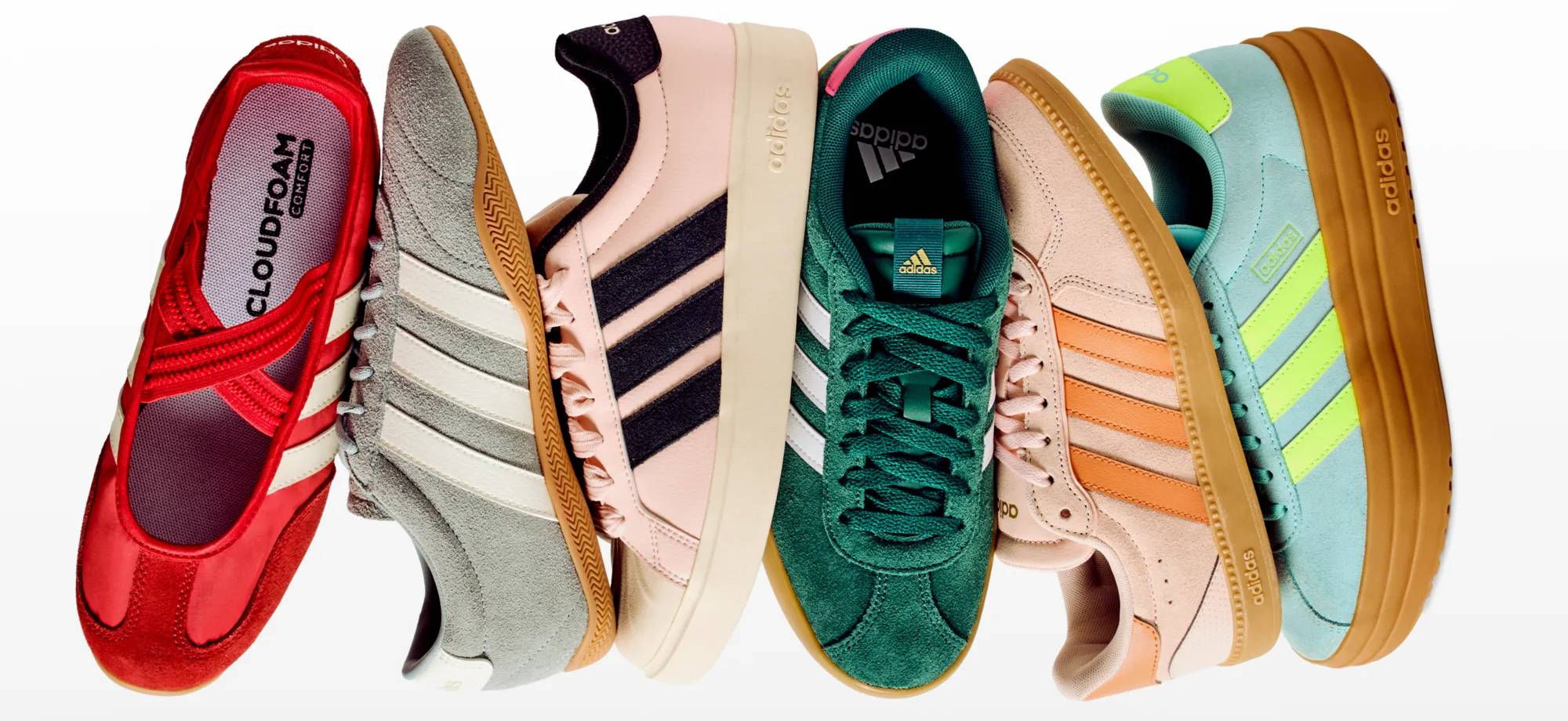 Variety of Fashion sneakers