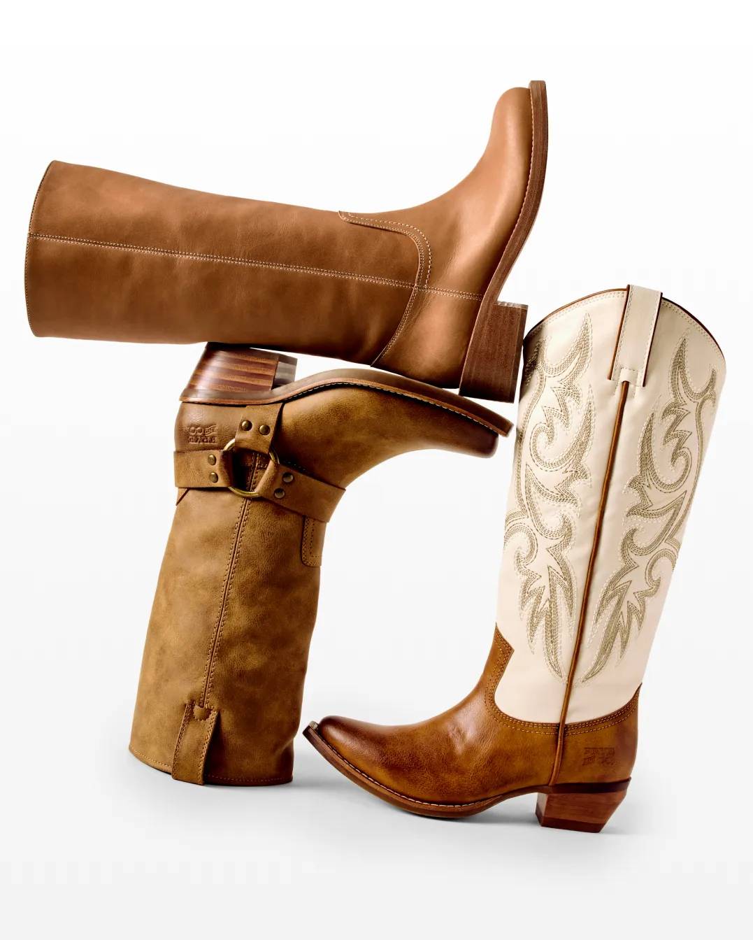 Featuring an assortment of western and festival boots.