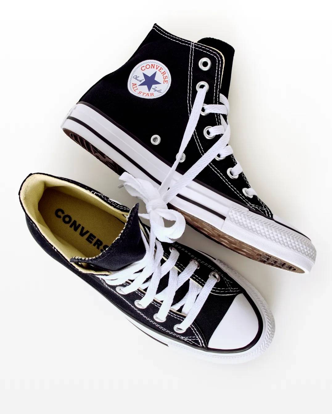 Featuring high-top converse sneakers for concerts.