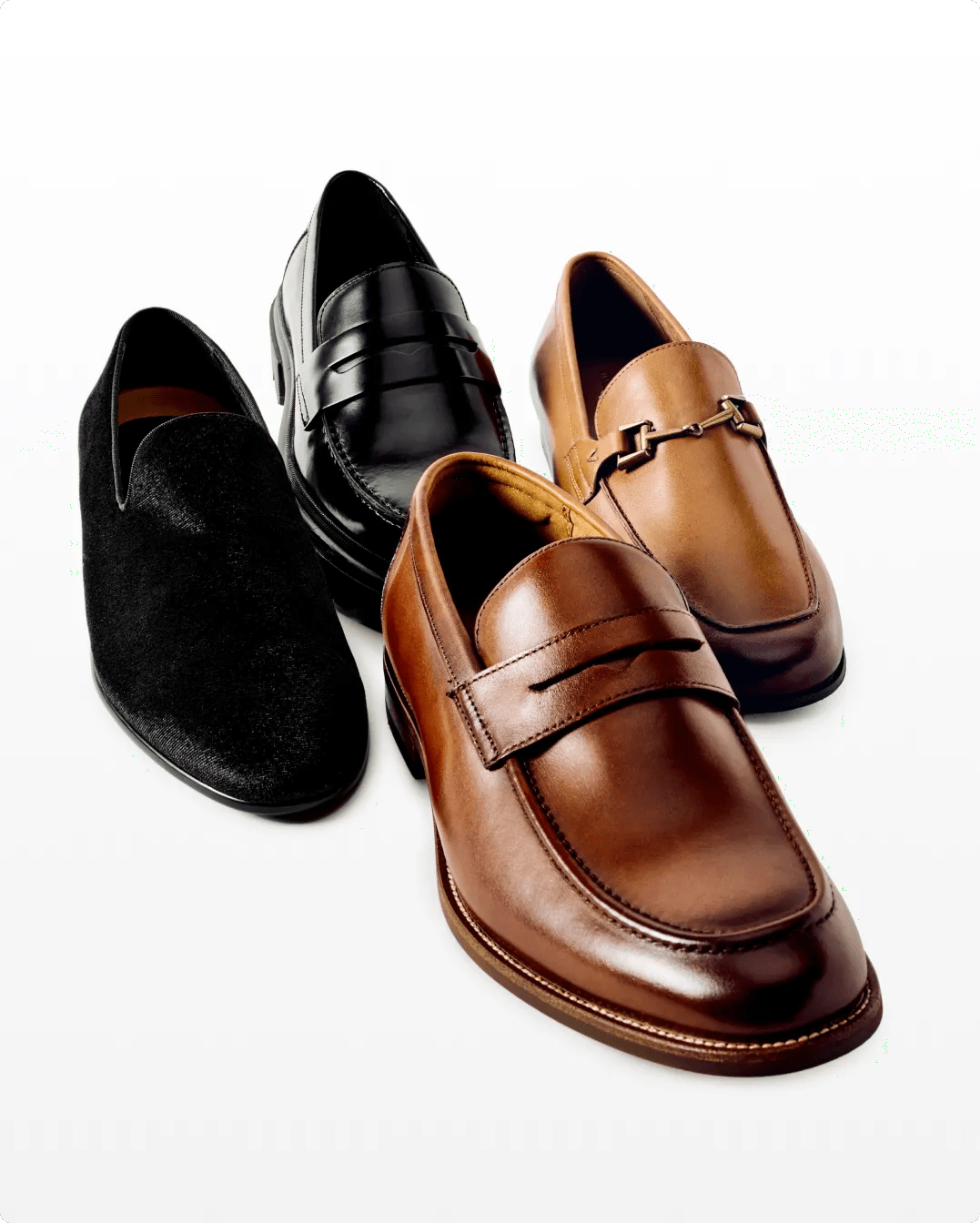 Featuring men's loafers.
