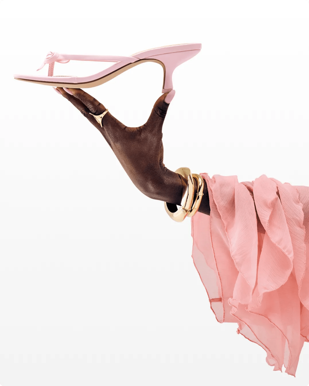 Featuring an assortment of kitten heels.