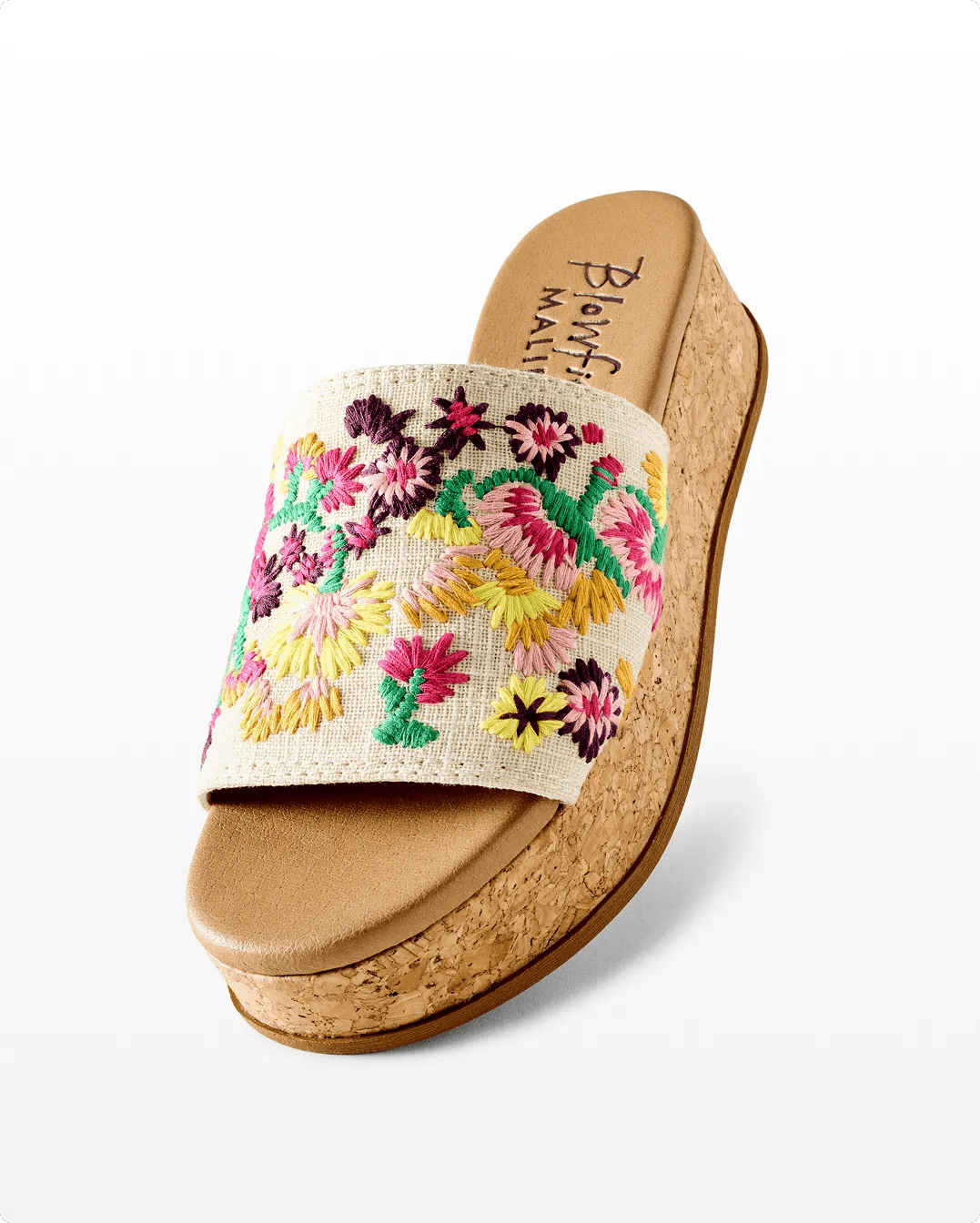 Featuring a platform wedge sandal