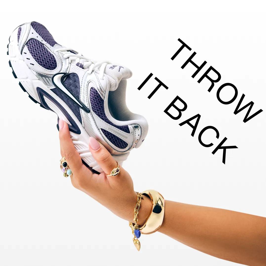 Featruing Nike retro sneakers