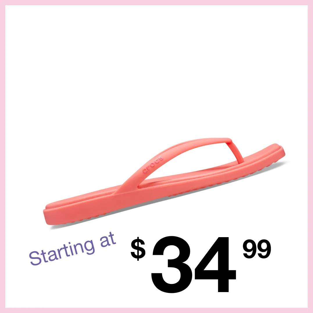 Starting at $34.99