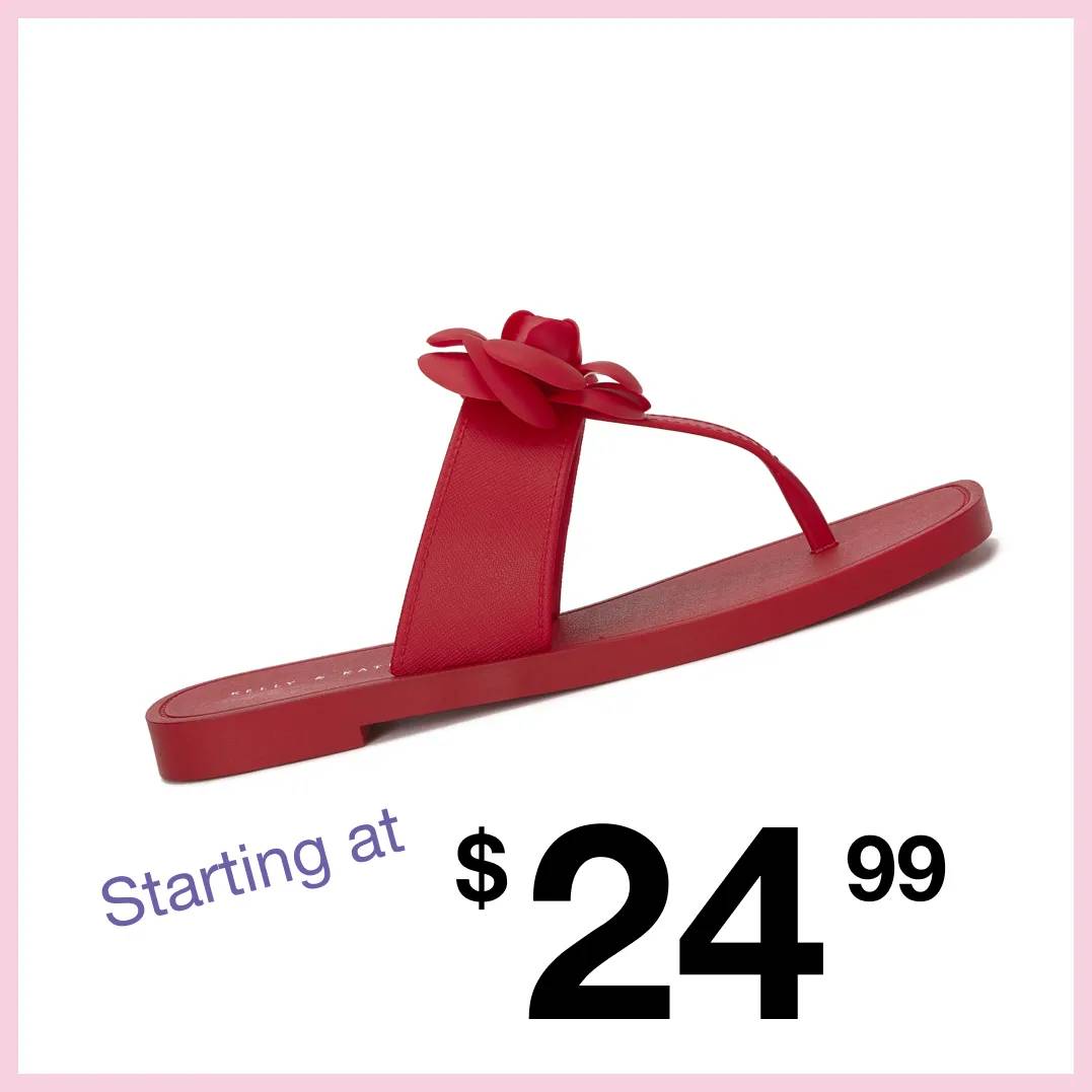 Starting at $24.99